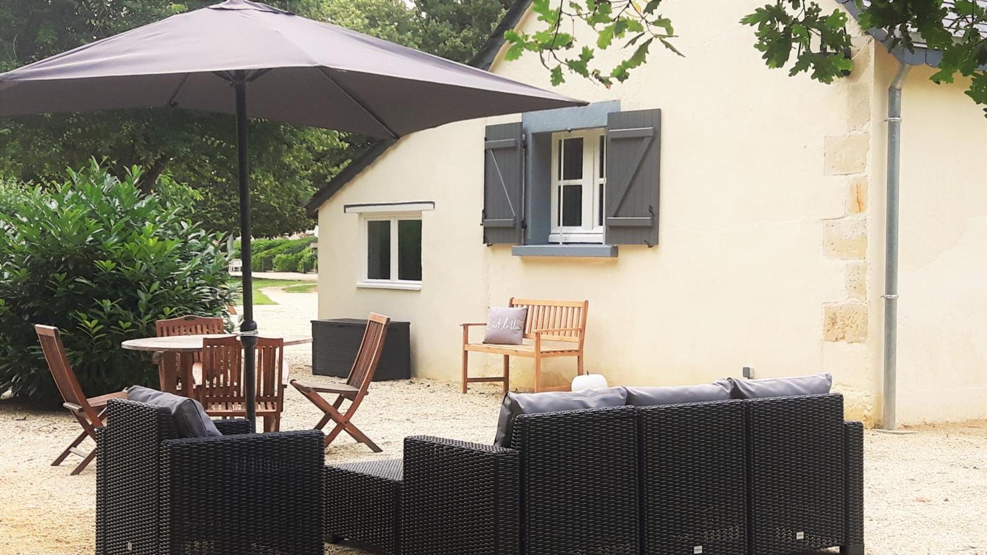 Chateau La Mothaye - Self Catering Apartments With Pool In The Loire Valley Les Bois-d'Anjou 객실 사진